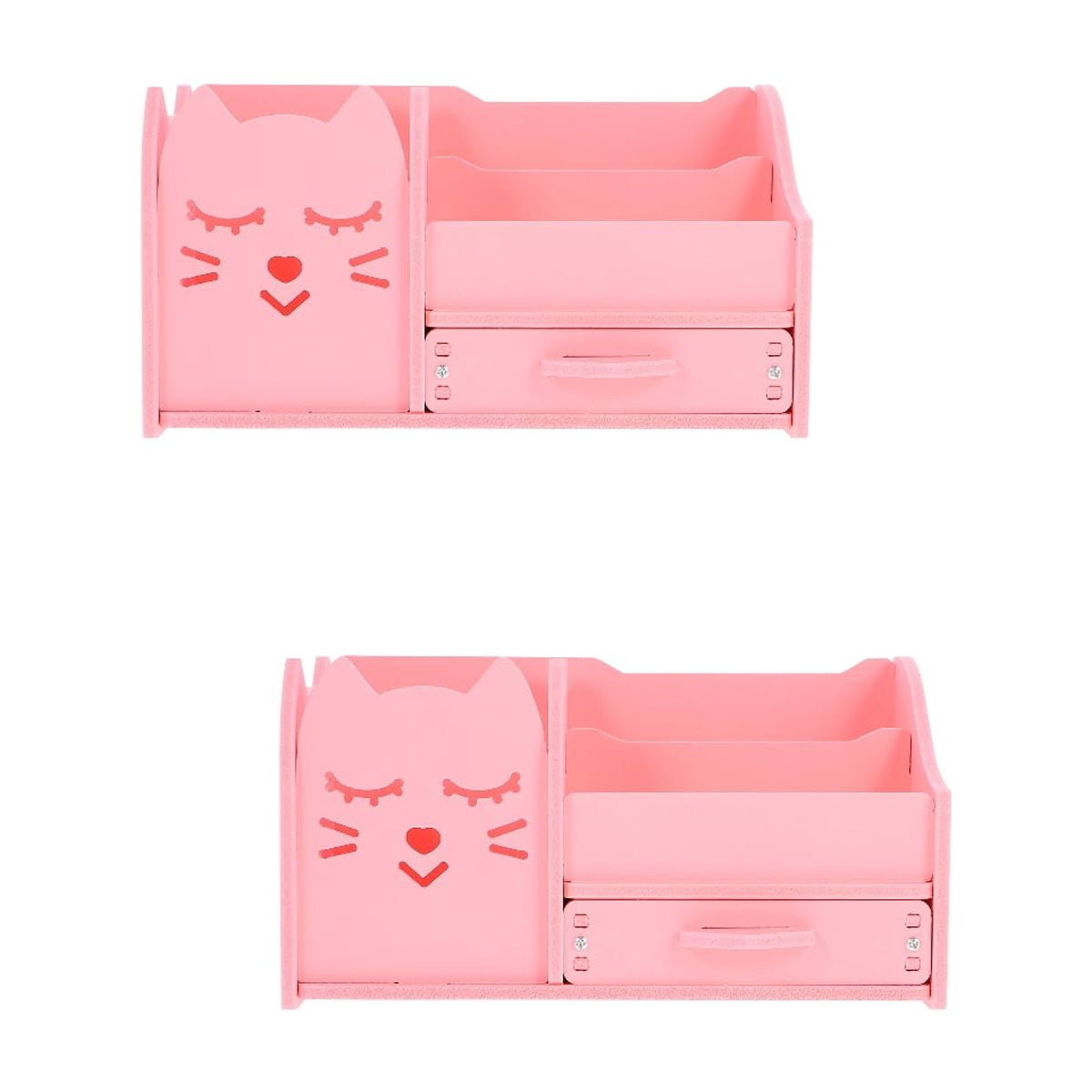 unbranded 2 Sets  Convenient Pencil Holder Office Pencil Organizer Household Desk Organizer Study Accessory