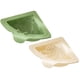 thumbnail image 1 of Bewildely 2 coladores triangulares para fregadero con base magnética para un drenaje fácil y rápido. Rejilla triangular magnética para Cocina y Comedor verde+blanco, 1 of 6