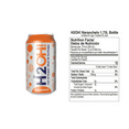 thumbnail image 4 of H2OH, Orange Flavor, 8 Pack, 12 fl oz, Shelf Stable, Bubbly Texture, Caffeine Free, 4 of 8