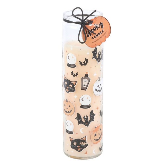 Something Different Spiced Pumpkin Halloween Tube Candle
