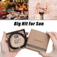 thumbnail image 3 of Pulsera THEMEROL para Hombre y Adolescentes con Piedras Preciosas Elástica 19 cm, 3 of 7