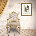 thumbnail image 3 of Vision Studio 12x14 Gold Ornate Wood Framed with Double Matting Museum Art Print Titled - Botanical Society Ferns IV, 3 of 4