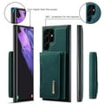 thumbnail image 6 of for Samsung Galaxy S25 Ultra Case, Magnetic Buckle Leather Detachable Wallet Cover, Card Pocket Back Flip Kickstand Shockproof Business Slim Phone Case For Samsung Galaxy S25 Ultra, Green, 6 of 12