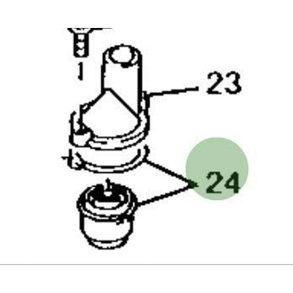 John Deere Original Equipment Thermostat #M123434