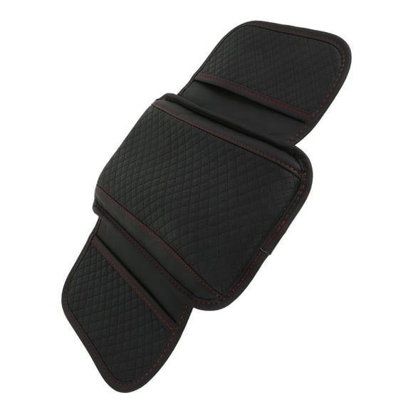 WASHWEPE Funda Reposabrazos Para Auto Con Cojín Transpirable Y Bolsa De Almacenamiento Para Consola