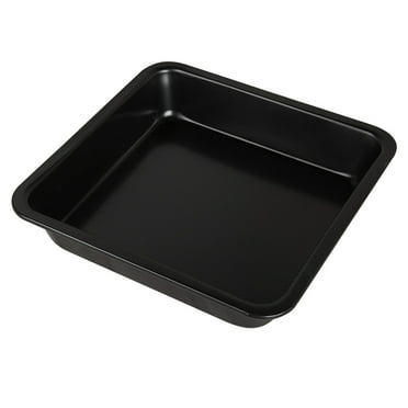 Shisuyan 1Pcs Plaque à Pâtisserie en Acier au Carbone Plateau à Gâteau Facile à Nettoyer pour la Maison
