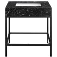 thumbnail image 4 of Meridian Furniture Marmo Black Engineered Stone Bathroom Vanity, 4 of 9