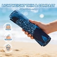 thumbnail image 2 of Inadays Beach Towel Sand Free Absorbent Lightweight Compact Warp-knitted Pool Towels for Swimming Camping Yoga Gym Travel Easy Pack Beach Essentials Accessories for Adults Women Men Vacation Gift, 2 of 7