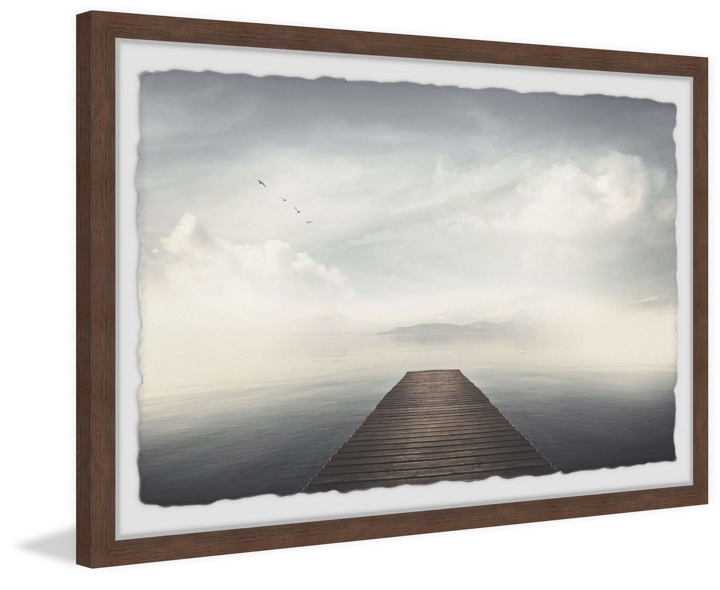 Marmont Hill Ocean's Dusk Framed Wall Art, 20" x 30"