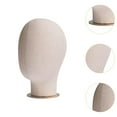 thumbnail image 2 of Cabeza de maniquí para hombre con base, soporte de exhibición de pelucas, sombreros de moda, estante de almacenamiento para el hogar, salón de, 2 of 8