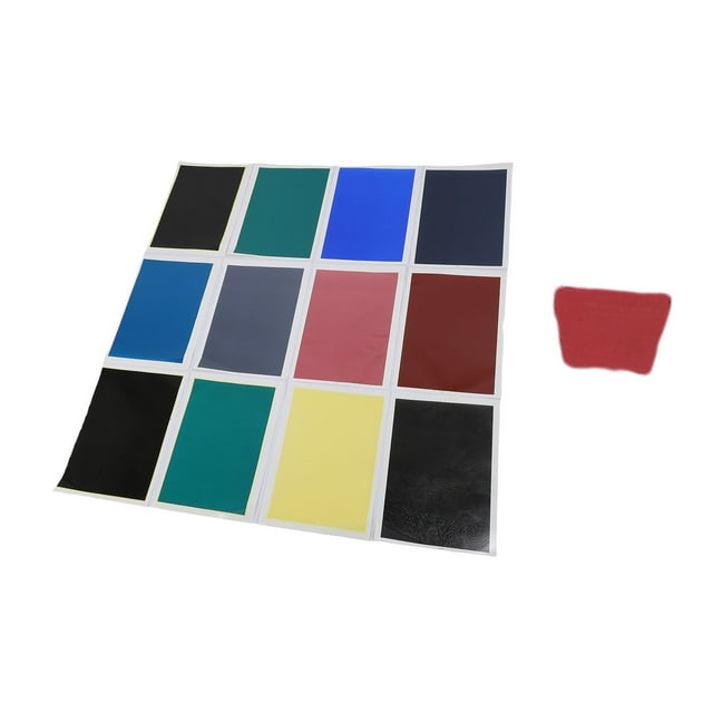 Engraving Marking Color Paper, 15.4x10.6in Engraving Machine Paper 12pcs Efficient for Ceramics Glass