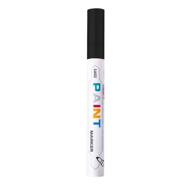 Touch Up Paint Pen for Tombstones Waterproof Precision Tip Stone Marker Fast Drying Non-Smearing Ink Gravestone Marker for Memorial Inscriptions Granite Marble Restoration