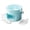 C, variant on Safeglitz 25 Cube Ice Maker With Easy Press Lid, Compact Ice Cube Tray with Lid and Bin with Handle, Portable Press-Type Ice bucket for RV, Office(1Pcs)