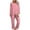 Pink, variant on cfhntfmh Lounge Sets for Women Casual Cute Printed Long Sleeve Crewneck Sleep Shirts Loose Pants Sleepwear 2 Piece Pajama Sets
