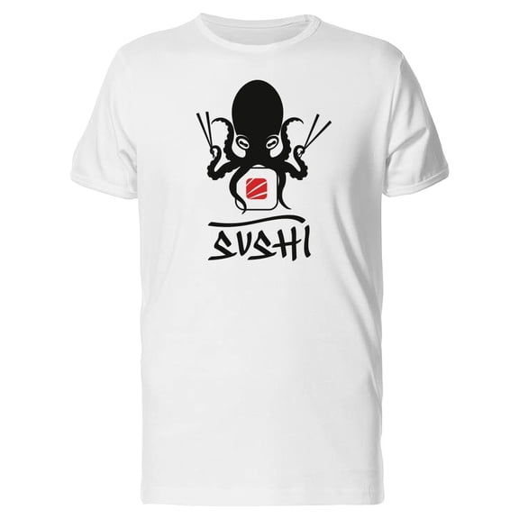 Sushi Octopus Logo Tee Men's -Image by Shutterstock