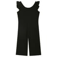 thumbnail image 4 of Ruyang Jumpsuits for Girls Overalls Spaghetti Strap Loose Romper Pants with Pockets Kids Casual Sleeveless Jumpsuit, 4 of 5
