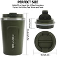 thumbnail image 2 of Termo portatil de Acero inoxidable 500 ML verde Storyland Storyland THE68429, 2 of 3