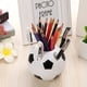 thumbnail image 5 of Lindo fútbol en forma Ratch almacenamiento lápices escritorio (-) Blanco, 5 of 9