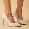 thumbnail image 2 of Women's Pointed Toe High Heels,Wedding Dress Shoes,Patent Leather Pumps,Cute Evening Stilettos, 2 of 7