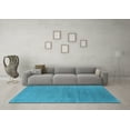thumbnail image 3 of Ahgly Company Indoor Rectangle Oriental Light Blue Industrial Area Rugs, 4' x 6', 3 of 4