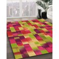 thumbnail image 3 of Ahgly Company Machine Washable Indoor Rectangle Transitional Crimson Red Area Rugs, 4' x 6', 3 of 7