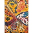 thumbnail image 2 of Rugs.com Haerfest Collection Rug – 9' x 12' Yellow Low Rug Perfect For Living Rooms, Large Dining Rooms, Open Floorplans, 2 of 6