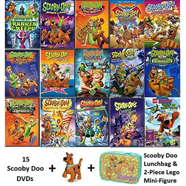 Ultimate ScoobyDoo 15 Movie DVD Collection with Bonus Lunchbag & Mini