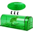 thumbnail image 3 of Trampa para ratas para uso en interiores y exteriores, no tóxica, no eléctrica, con mecanismo de activación sensible, diseño ventilado para una captura y liberación seguras, paquete de 2, 3 of 6