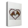 thumbnail image 2 of Foxes in Flowers Premium Gallery Wrapped Canvas - Ready to Hang, 2 of 9