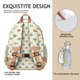 thumbnail image 5 of Birthday gift cartoon car backpack, roomy backpack with truck and excavator designs, practical for school, 5 of 6