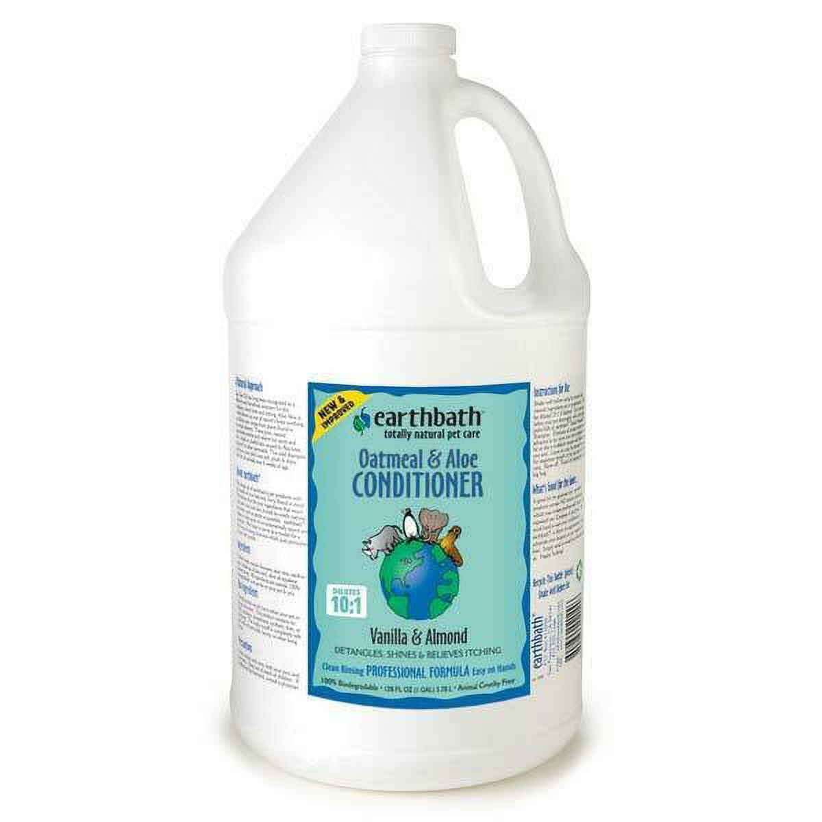 Moisturizing Dog Conditioner Detangler Oatmeal Aloe Vanilla Almond Choose Size (1 gallon)