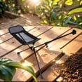 thumbnail image 4 of Universal Camping Chair Footrest, Folding Attachable Leg Rest Recliner Lazy Telescopic Accessories for Outdoor Gardening Fishing Beach Hiking (Gray), 4 of 7