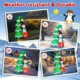 7FT Inflatable Christmas Tree Outdoor Decorations, Blow up Christmas