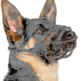 thumbnail image 1 of Bozal para perros, bozal de silicona con forma de canasta para perros pequeños, medianos y grandes, bozal de jaula suave que evita morder y masticar, permite beber y jadear, 4, camuflaje, 1 of 4