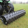 thumbnail image 3 of Field Tuff 60" 3-Point Spike Aerator for Cat 1 Tractors, Heavy-Duty Steel, Black, 3 of 5