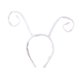 thumbnail image 3 of Diadema con antenas de animales, banda elástica para el cabello con dibujos animados para mujeres y niños, ideal para fiestas. Blanco, 3 of 9