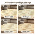 thumbnail image 7 of ODIKA 5'x7' Washable Area Rug School Door Pink Ribbon Yellow Pencil Academic Theme Cream Classroom for Small Living Room, Bedroom, Easy Care, Non-Shedding, Pet Friendly, 7 of 7