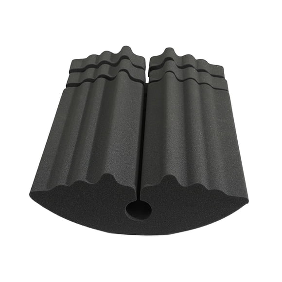 Cojín de tambor silenciador de sonido de tambor almohadilla de práctica silenciosa accesorios para sala de tambor perfecl negro 5.5 cm 40.5 cm