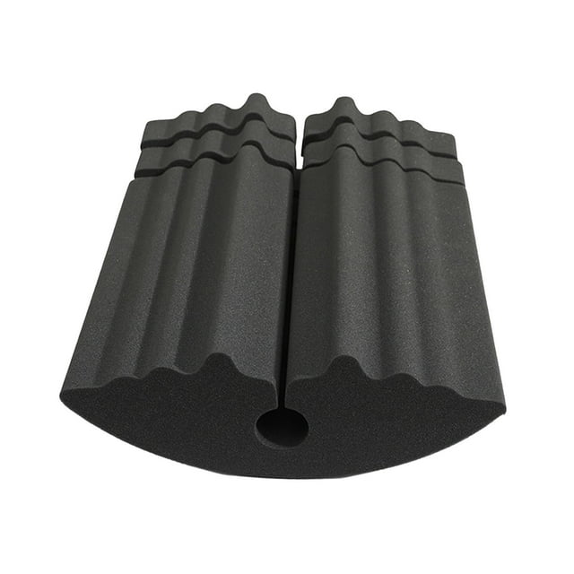 Cojín para batería, silenciador de sonido para batería, almohadilla de práctica reutilizable, espuma acústica, color negro.