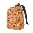 thumbnail image 6 of Easygd Hippie Ditsy Floral Canvas Backpack: Stylish, Lightweight, and Versatile with Large Capacity and Adjustable Straps –, 6 of 7