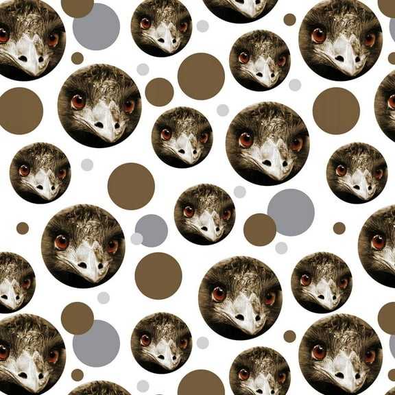 Funny Ostrich Bird Premium Gift Wrap Wrapping Paper Roll Pattern