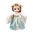 thumbnail image 2 of 7 Inchs Hanfu Ancient Court Dress Doll Wedding Dress Girl Children's Toy Dress Up Doll Boy Girl Festival Birthday Gift Family Ornament, 2 of 6
