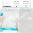 thumbnail image 2 of Vacuum Storage Space Saver Bags, Durable Reusable Vacuum Sealed Bags with Transparent Design for Easy Identification, Compression Bags for Clothing, Bedding, and More (6PCS), 2 of 5