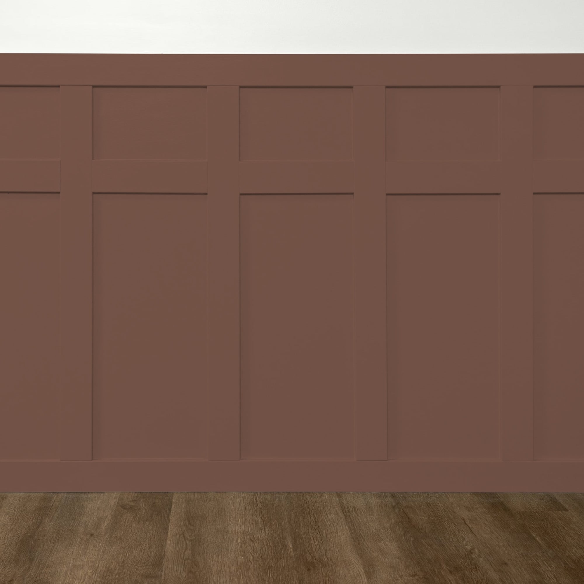 Glidden One Coat Bigfoot / Brown Semi-Gloss Interior Paint with Primer, 1 Gallon