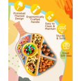 thumbnail image 3 of Bandeja Snack de Pickleball con Forma de Pala y 5 Compartimentos en Cerámica, 3 of 6