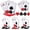 Casino Poker, variant on 4 Sets Themed Party Decoration Centerpieces for Tables