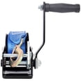 thumbnail image 5 of CQSXDA 800LBS Hand Winch with 19.6ft Steel Cable, Two-Way Ratchet & Galvanized Shell for Trailer, Boat, ATV, 5 of 15
