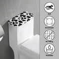 thumbnail image 3 of ZIATUBLE Cow Print Toilet Tank Lid Covers Reusable Toilet Tank Dust Cover Standard Toilet Tank Lids Set of 2 Easy to Clean Toilet Cover Lid Protective Cover Universal Toilet Tank Replacement, 3 of 5