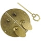 thumbnail image 3 of Metal Iron Chinese Dynasty Style Brass Furniture Door Pull Handle Latch, 3 of 10