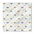 thumbnail image 1 of Cartoon Bandana, Fish Cartoon with Spots, Unisex Head and Neck Tie, by Ambesonne, 1 of 2